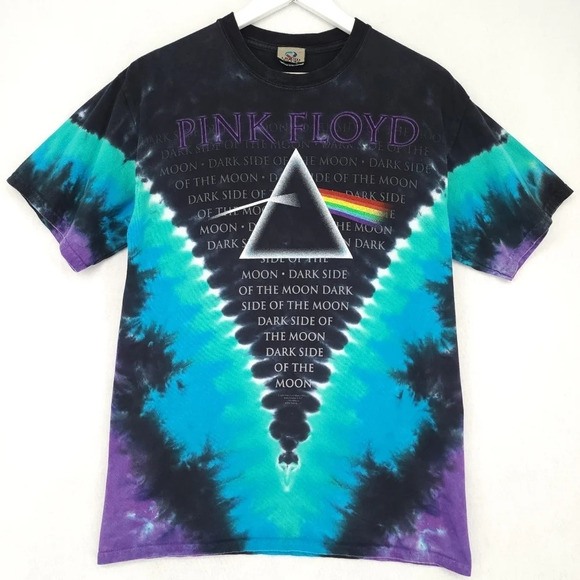 Liquid Blue Other - Pink Floyd Vintage Tie-Dye Tshirt